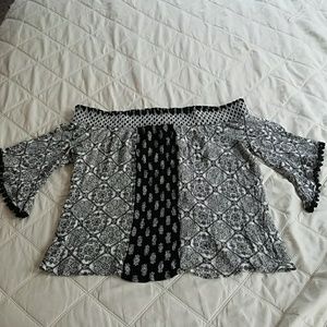 Off the shoulder top